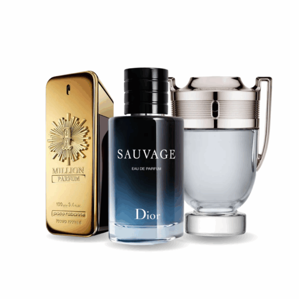 Coffret Exclusif 3 Parfums – 1 Million de Paco Rabanne, Sauvage de Dior & Invictus de Paco Rabanne [100 ml] Nº 38
