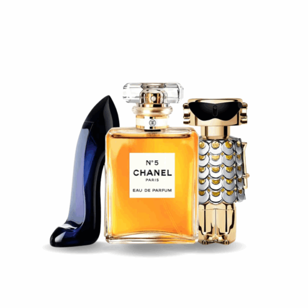 Coffret Exclusif 3 Parfums – Good Girl de Carolina Herrera, N°5 de Chanel & Fame de Paco Rabanne -  Nº 23